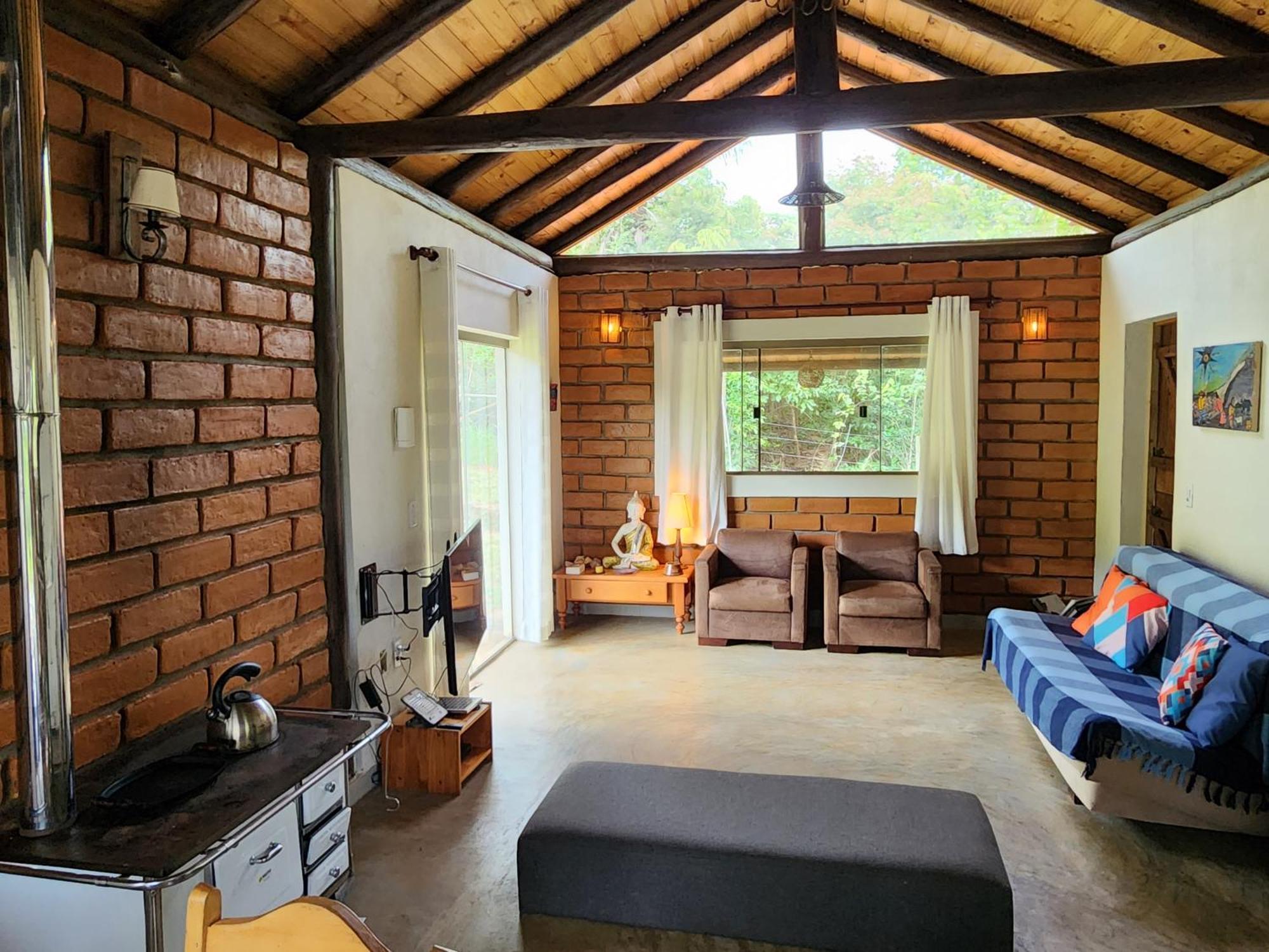 Refugio No Meio Da Natureza - Chale Pe De Serra Alto Paraíso de Goiás Екстериор снимка