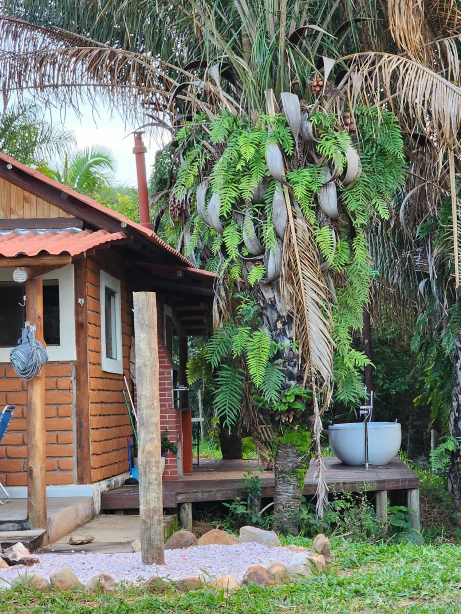 Refugio No Meio Da Natureza - Chale Pe De Serra Alto Paraíso de Goiás Екстериор снимка